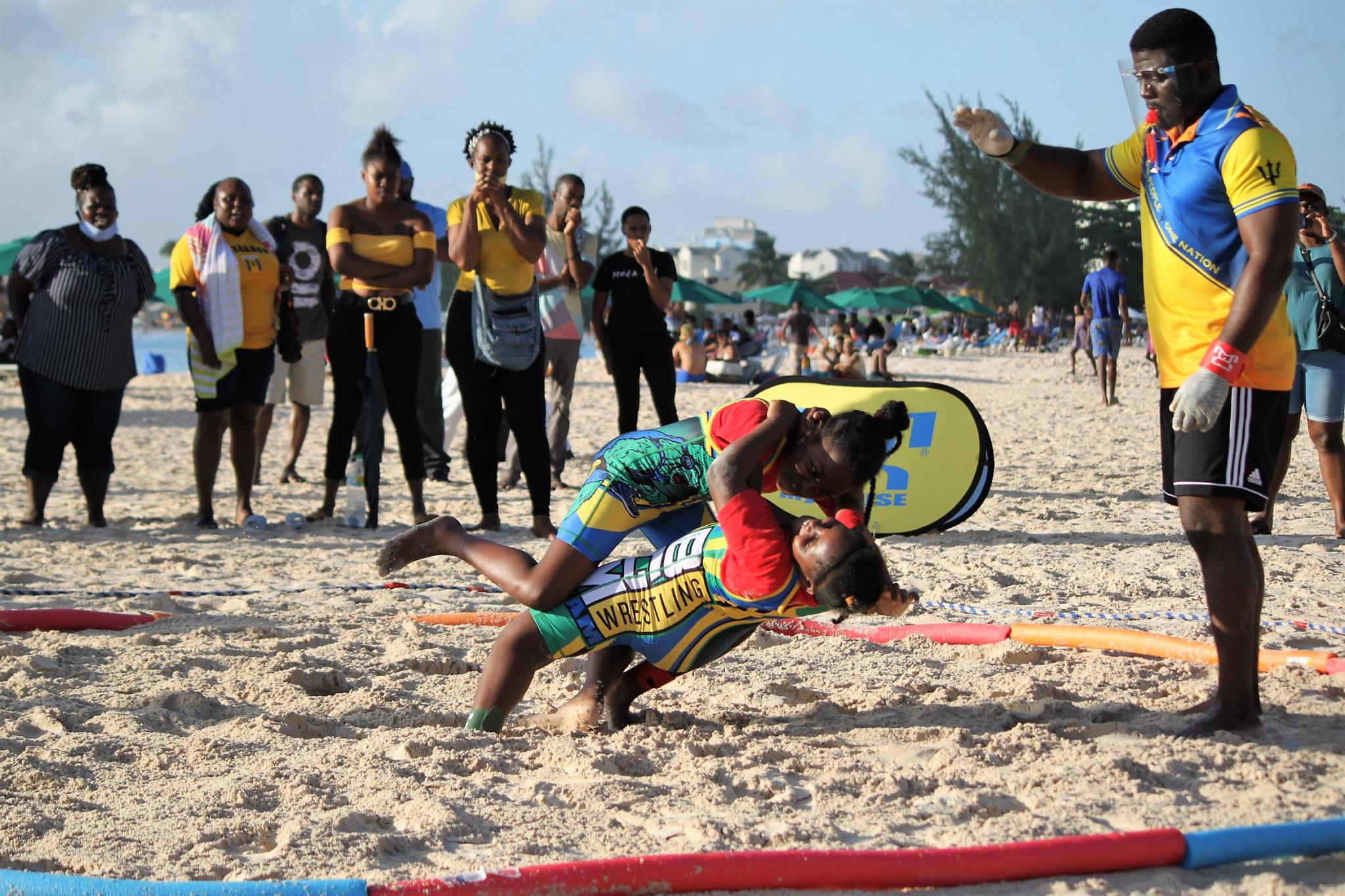 The Pan American Beach Wrestling Championship | News | Sporting Barbados